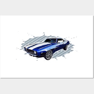 Chevy Camaro Posters and Art